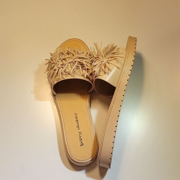 DIRTY LAUNDRY POM POM  SLIP ON ROUND TOE SANDAL - Picture 13 of 14
